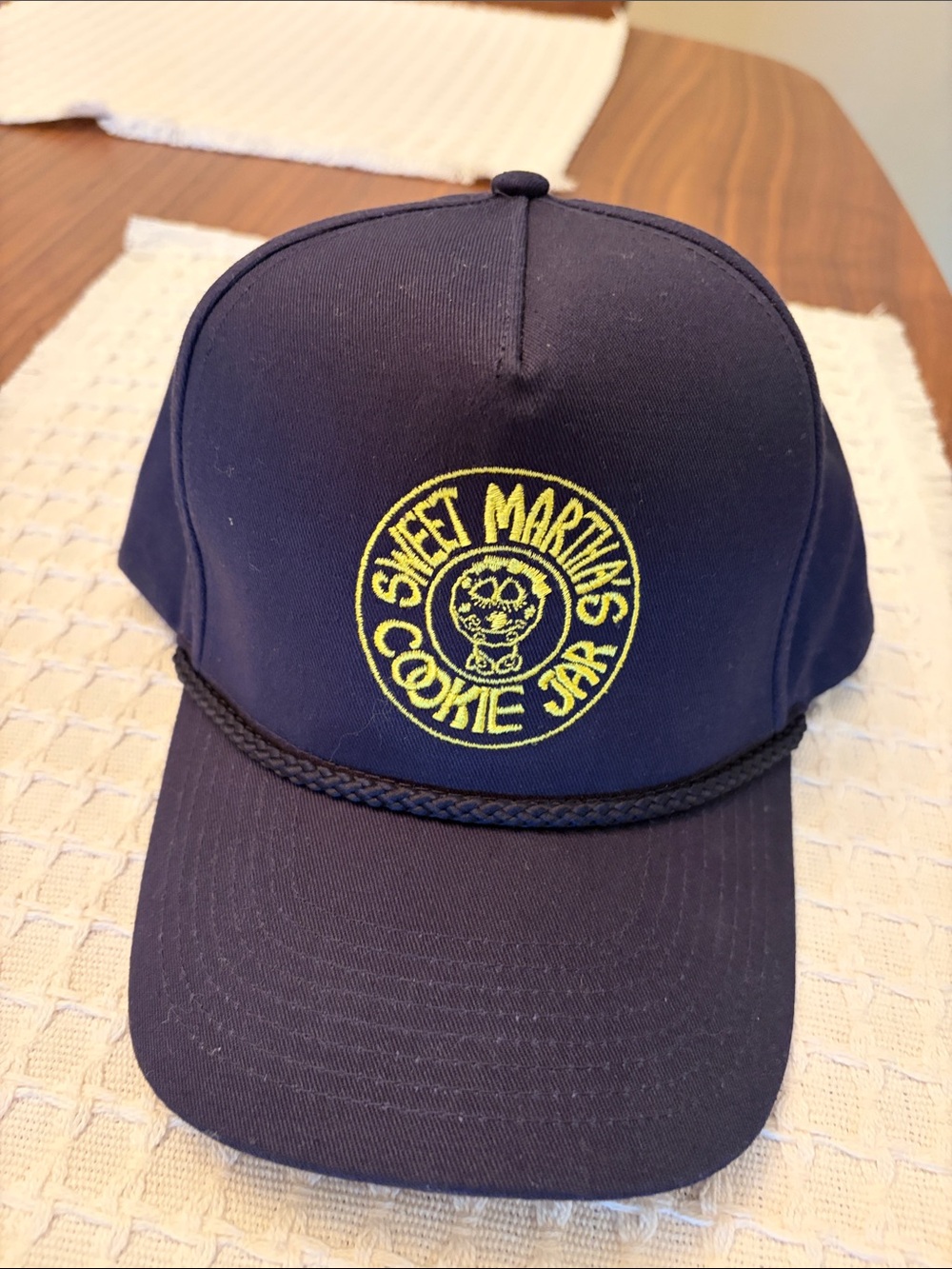 Sweet Martha’s, Minnesota state fair, NAVY, adjustable trucker hat.